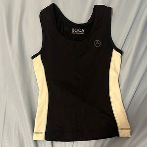 Sports black/white camisole size:M